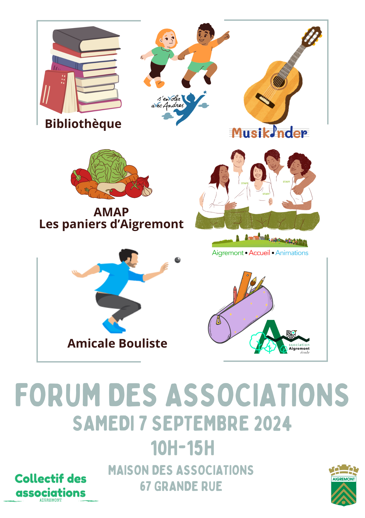 Lire la suite à propos de l’article Forum des associations 2024